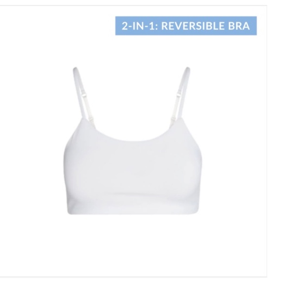 BLEUM PETAL PADDED BRA White Size 12 NWT New Bleuet Girl Tag free comfort - Picture 2 of 5